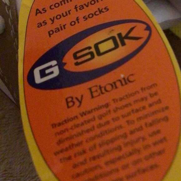 G SOK  By ETONIC GOLF SHOES WITH TAGS ATTACHED Sz,10 M main image 8